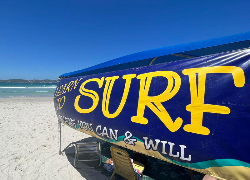 Mike Neunuebel, Surfing Instructor, South Coast of Western Australia